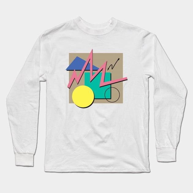 MEMPHIS #5 Long Sleeve T-Shirt by RickTurner